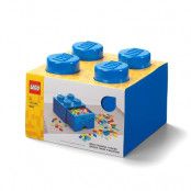 LEGO Brick Drawer 4 Stabs Blå