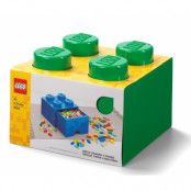 LEGO Brick Drawer 4 Stabs Grön