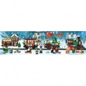 LEGO - Christmas Train Puzzle - 4 x 100-Piece puzzle