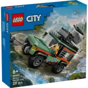 LEGO City 4-hjulsdriven terrängbil för bergskörning 60447