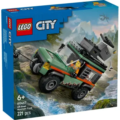 LEGO® City 4-hjulsdriven terrängbil för bergskörning 60447 - LEGO -  Leksaksaffären