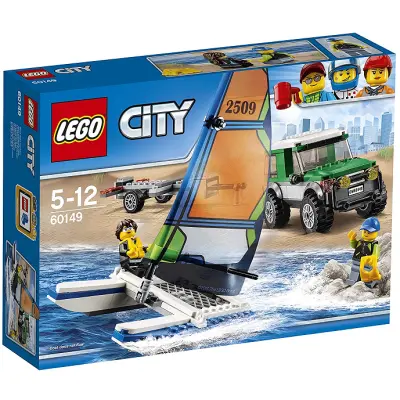 LEGO City 4x4 with Catamaran