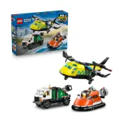 LEGO City: Airplane, Service Truck & Hovercraft Remix (60505)