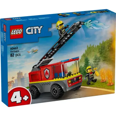 LEGO® City Brandbil med stege 60463 - LEGO -  Leksaksaffären