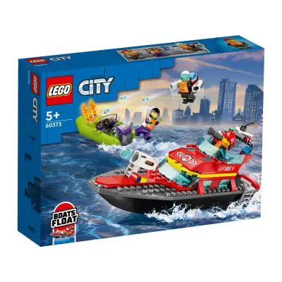 LEGO® City Brandräddningsbåt 60373 - LEGO -  Leksaksaffären