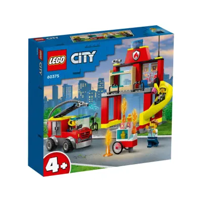 LEGO City Brandstation och brandbil 60375