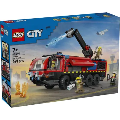 LEGO® City Flygplatsbrandbil 60499 - LEGO -  Leksaksaffären