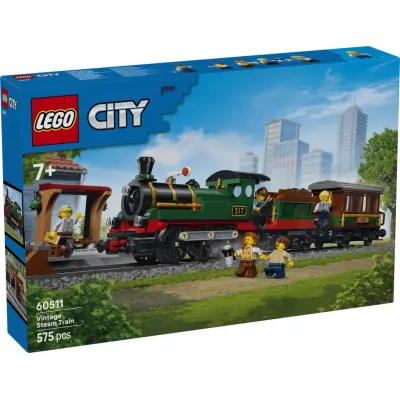 LEGO® City Gammaldags ångtåg 60511 - LEGO -  Leksaksaffären