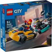 LEGO® City Gokarter och racerförare 60400 - LEGO -  Leksaksaffären
