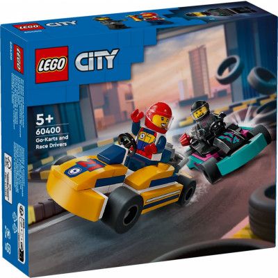 LEGO® City Gokarter och racerförare 60400 - LEGO -  Leksaksaffären