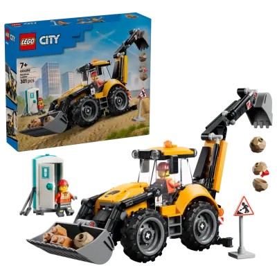 LEGO City Gul grävlastare 60480