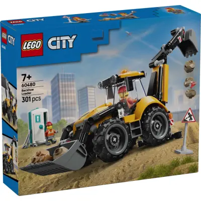 LEGO® City Gul grävlastare 60480 - LEGO -  Leksaksaffären