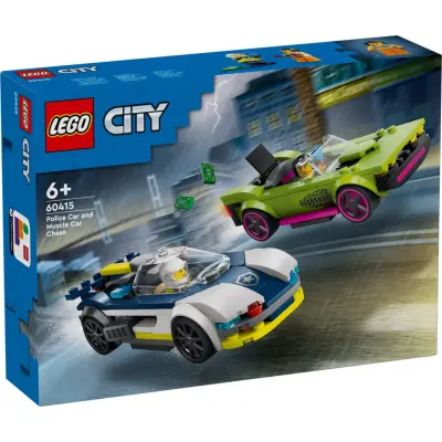 LEGO® City Jakt med polisbil och muskelbil 60415 - LEGO -  Leksaksaffären
