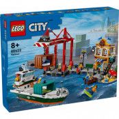 LEGO® City Kusthamn med lastfartyg 60422