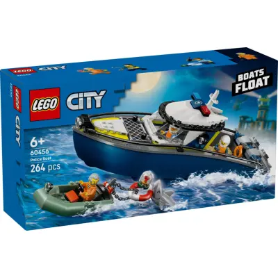 LEGO® City Polisens båtjakt 60456 - LEGO -  Leksaksaffären