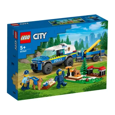 LEGO® City Polisens mobila hundträning 60369 - LEGO -  Leksaksaffären