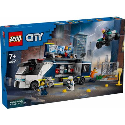 LEGO® City Polisens mobila laboratoriebil 60418 - LEGO -  Leksaksaffären