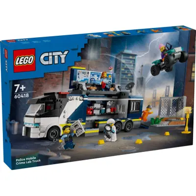 LEGO® City Polisens mobila laboratoriebil 60418 - LEGO -  Leksaksaffären
