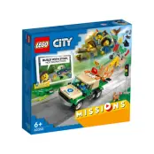 LEGO® City Räddningsuppdrag med vilda djur 60353 - LEGO -  Leksaksaffären