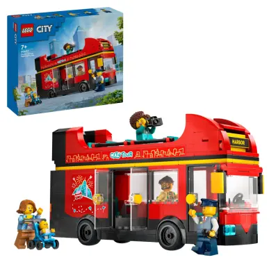 LEGO City - Red Double-Decker Sightseeing Bus