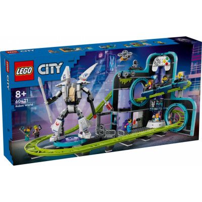 LEGO® City Robot World bergochdalbanepark 60421 - LEGO -  Leksaksaffären