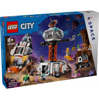 LEGO® City Rymdbas och raketuppskjutningsramp 60434