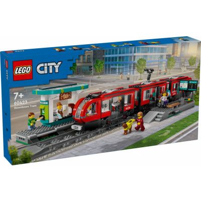 LEGO® City Spårvagn och station 60423 - LEGO -  Leksaksaffären