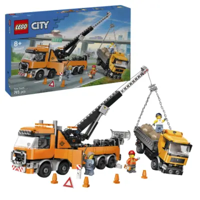 LEGO City Tung bärgningsbil med kran 60467