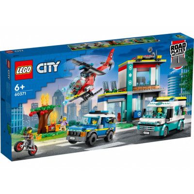 LEGO City Utryckningsfordonens högkvarter 60371