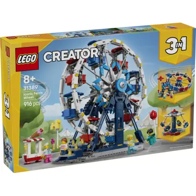 LEGO® Creator 3in1 Ikoniskt pariserhjul 31389 - LEGO -  Leksaksaffären