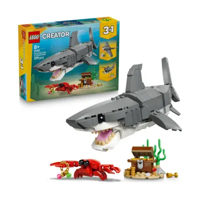 LEGO Creator: Fierce Shark with a Treasure Chest (31381)