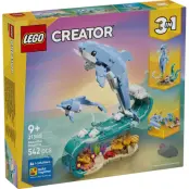 LEGO® Creator Havsdjur: vackra delfiner 31385 - LEGO -  Leksaksaffären