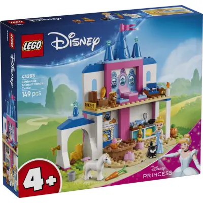 LEGO® Disney Askungens slott och djurvänner 43283 - LEGO -  Leksaksaffären