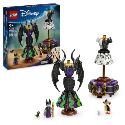 LEGO® Disney Maleficents och Cruella De Vils klänningar 43262 - LEGO -  Leksaksaffären
