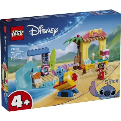 LEGO® Disney Skoj på stranden med Lilo&Stitch 43280 - LEGO -  Leksaksaffären