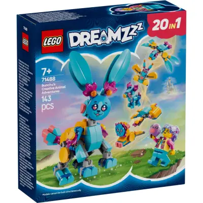 LEGO® DREAMZzz™ Bunchus kreativa djuräventyr 71488 - LEGO -  Leksaksaffären