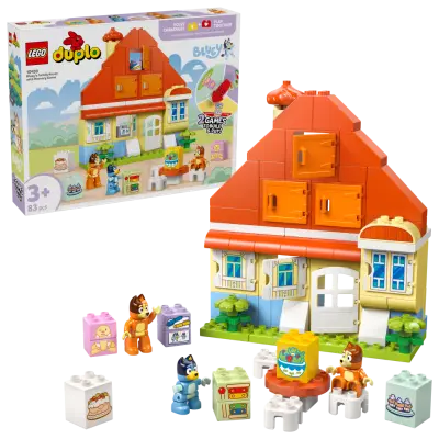 LEGO - DUPLO Bluey - Bluey's Family House with Memory Game