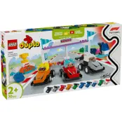 LEGO DUPLO F1 Team racerbilar och förare 10445