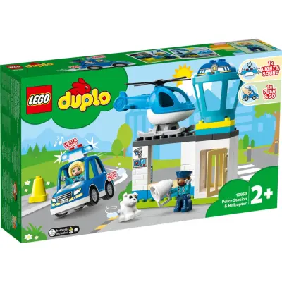 LEGO DUPLO Polisstation & helikopter 10959