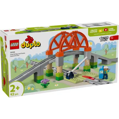 LEGO® DUPLO Tågbro och spår Expansionsset 10426 - LEGO -  Leksaksaffären