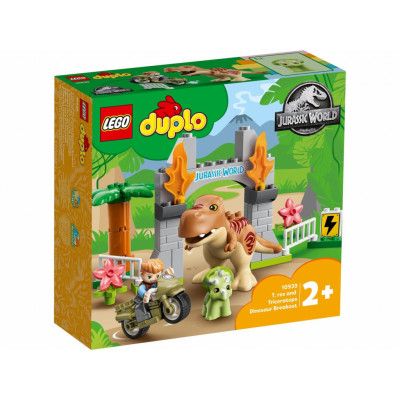 LEGO Duplo T. rex och Triceratops rymmer 10939