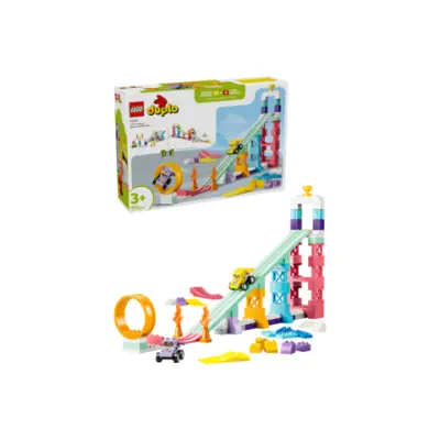 LEGO DUPLO Town 3-i-1 Kreativa ramper med fordon 10478