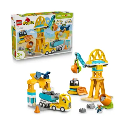 LEGO DUPLO Town: 3 in 1 Construction Site and Vehicles (10476)