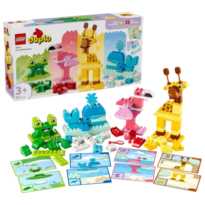 LEGO DUPLO Town Bygglek med djur 10472