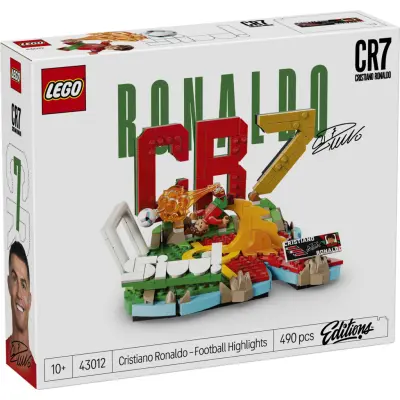 LEGO® Editions Cristiano Ronaldo - fotbollshöjdpunkter 43012 - LEGO -  Leksaksaffären