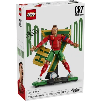 LEGO® Editions Cristiano Ronaldo - fotbollslegend 43016 - LEGO -  Leksaksaffären