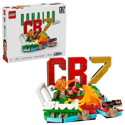 LEGO Editions Football Cristiano Ronaldo  fotbollshöjdpunkter 43012