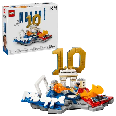 LEGO Editions Football Kylian Mbappé  fotbollshöjdpunkter 43013
