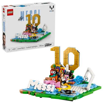 LEGO Editions Football Lionel Messi  fotbollshöjdpunkter 43011