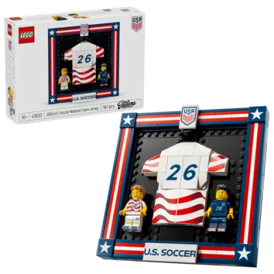 LEGO Editions Football USA:s landslagströja fotbolls-VM 2026 43033